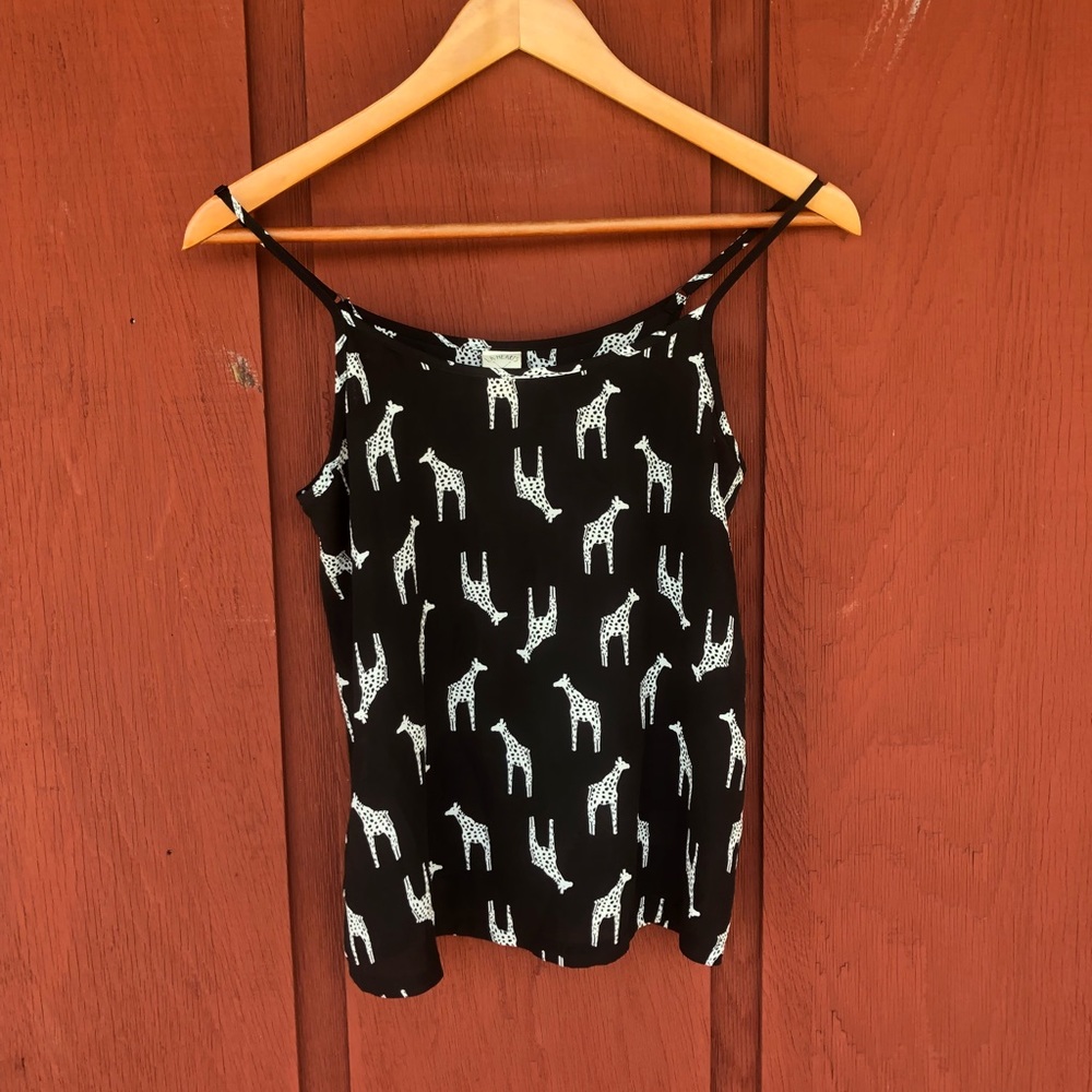 Giraffe crop top